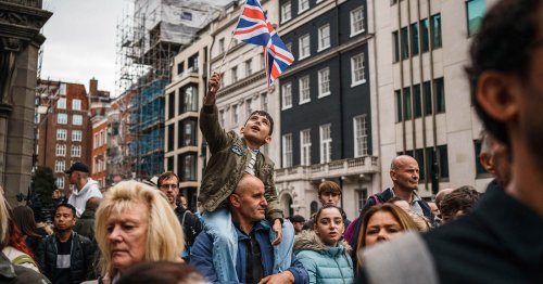 Street Photography of London During the Funeral of Queen Elizabeth II