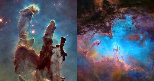 Pillars of Creation: $16B Space Telescope vs $500 Backyard Photo