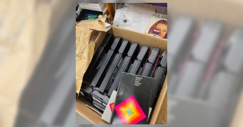 Retailer Discovers Box of Unopened 1980s-Era Polaroid SLR 680 Cameras