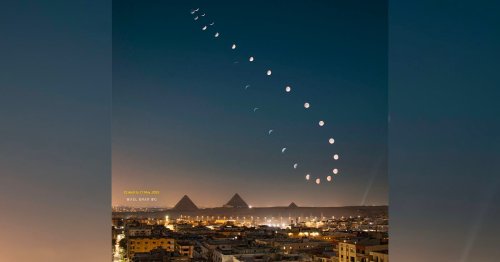 Incredible Photo of the Moon’s Path Over a Month was ‘Exhausting’ to Capture