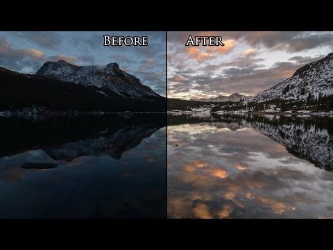 Speed Editing a RAW Landscape Photo in 5 Minutes with Photoshop