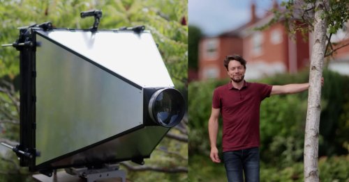 Man Builds 'Next-Level' Lens with Crazy 35mm f/0.4 Equivalent Bokeh
