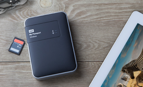 WD Announces the Ultimate On-Location Hard Drive with WiFi and an SD Slot Built Right In