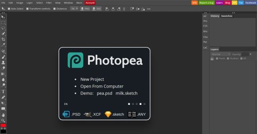 Photopea is a Free Photoshop Clone That Runs In Your Browser