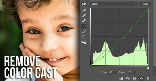 How to Remove Color Casts in Photos Using Curves in Photoshop