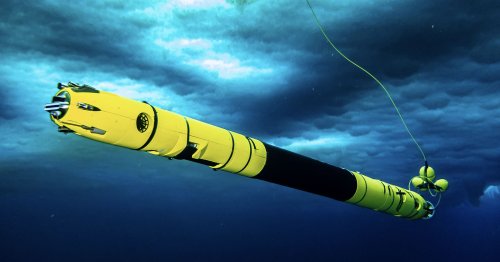 Giant Yellow Camera Robot Finds Deep Cracks Under the 'Doomsday Glacier'