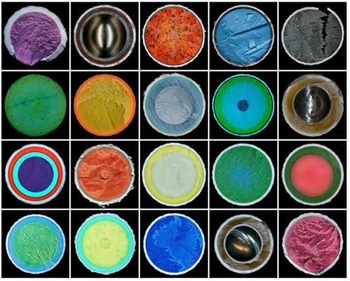 Cross Section Photos of Golf Balls Reveal the Diverse Beauty Within