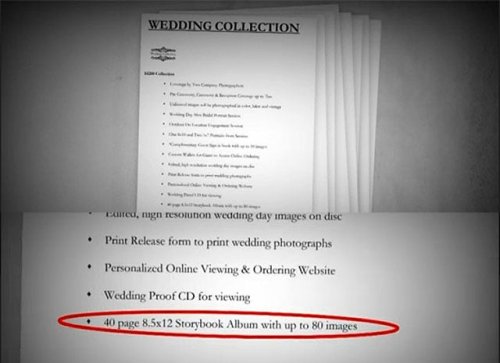 The Importance of Contracts: Wedding Photog in a Dispute Over Album 'Cover' Charge