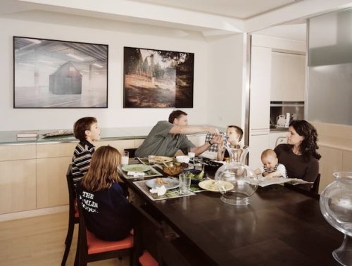 Photo Series Documents American Life by Capturing Families Eating Together