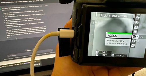 Photographers are Using ChatGPT to Make Fujifilm Film Simulation Recipes