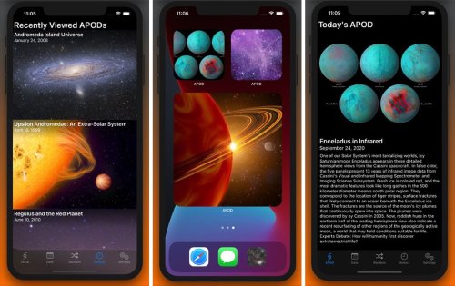 This iOS Widget Puts NASA's Astronomy Picture of the Day on Your Home Screen