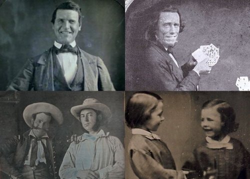 The Earliest Known Photos of People Smiling