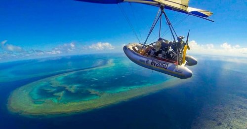 Photographer Flies Boat Over Solomon Islands for Aerial Photos