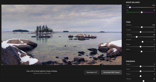 A Photographer Built a Free Tool to Recover Lightroom Presets From Exported JPEGs