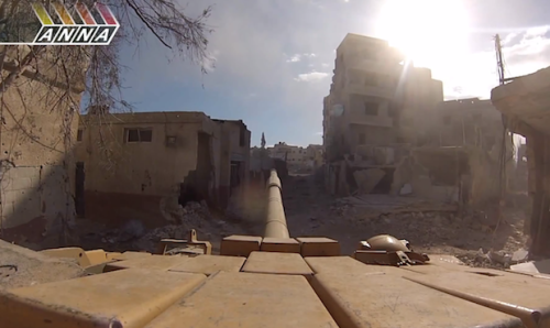 Terrifying GoPro Footage Captures Syrian Tanks Wreaking Destruction