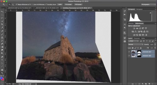 Photoshop Trick: How to Stitch Together Difficult Panoramas