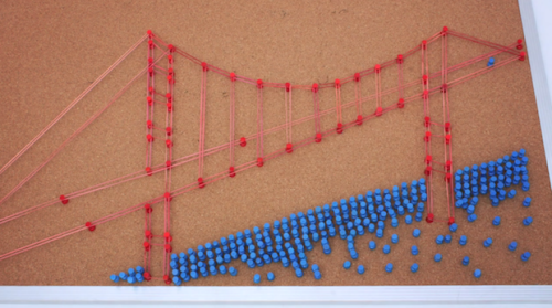 Incredibly Creative Stop-Motion Film Made with Only Rubber Bands & Thumbtacks
