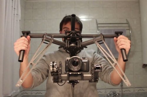 Video Demonstrates the Stabilization Magic of a Brushless Gimbal Rig
