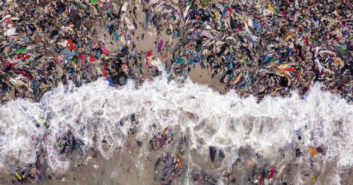 Shocking Photos Show Western 'Fast Fashion' That Pollute African Beaches