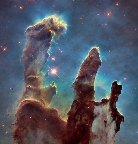 NASA Recreates the Iconic 'Pillars of Creation' Hubble Photo 20 Years Later