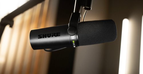 Shure's New Vocal Mic Has a Built-In Preamp to Simplify Audio Workflows