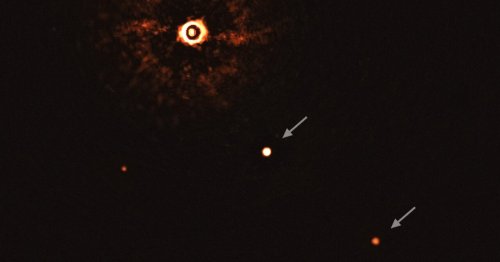 Astronomers Capture the First Ever Photo of Two Planets Orbiting a Sun-Like Star
