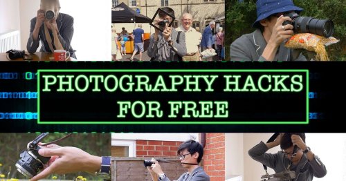 10 Simple Photography Hacks with Household Things