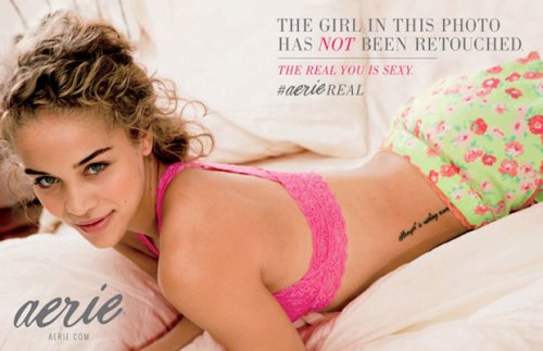 Lingerie Ads Aimed at Young Women Take a Stand Against Retouching