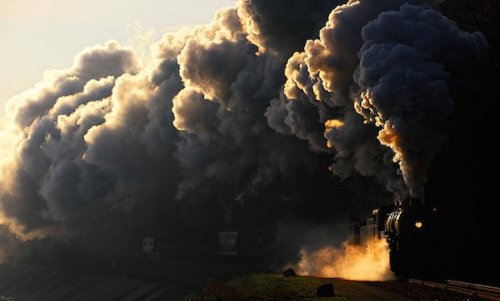 Self-Taught Photographer Travels the US Capturing Extraordinary Photos of Steam Locomotives