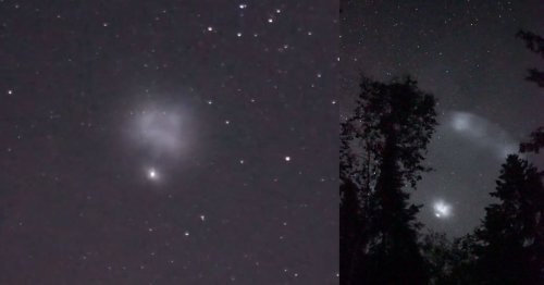 Lucky Photographer Captures SpaceX Rocket Shooting Across Night Sky