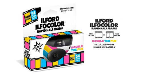 Ilford's New Disposable Camera is the Ilfocolor Rapid Half Frame
