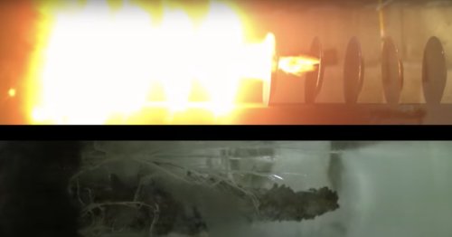 What A Shape Charge Explosion Looks Like At 5 Million FPS Flipboard