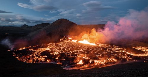 How Chris Burkard Shot Iceland's Latest Volcanic Eruption for NatGeo