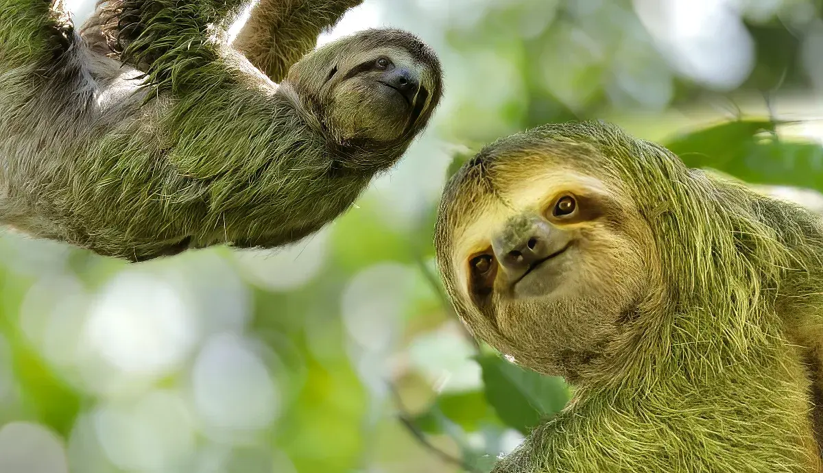 Why Do Sloths Turn Green in The Rain?