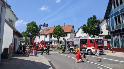 Wohnungsbrand in Huchenfeld