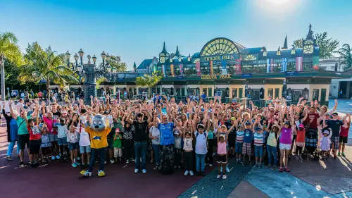 Traditioneller Ausflug für Pflegefamilien in den Europa-Park