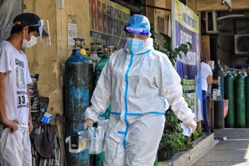 Philippines records highest COVID-19 cases in a day