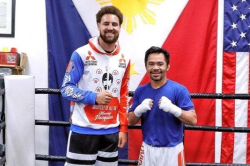 Klay Thompson latest NBA star to visit Manny Pacquiao at ...