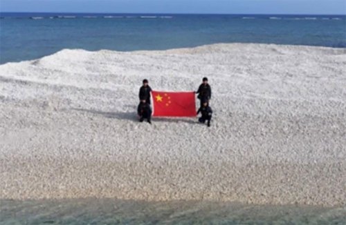 ‘China seizes Sandy Cay’