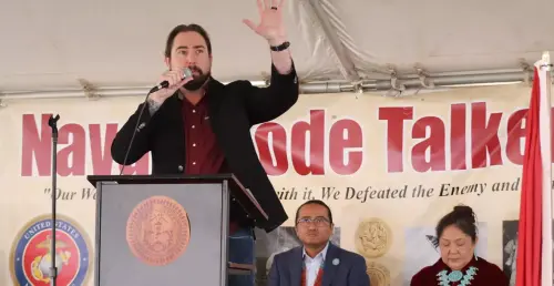 Trump deleted Navajo Code Talkers webpages. Why is Eli Crane silent?