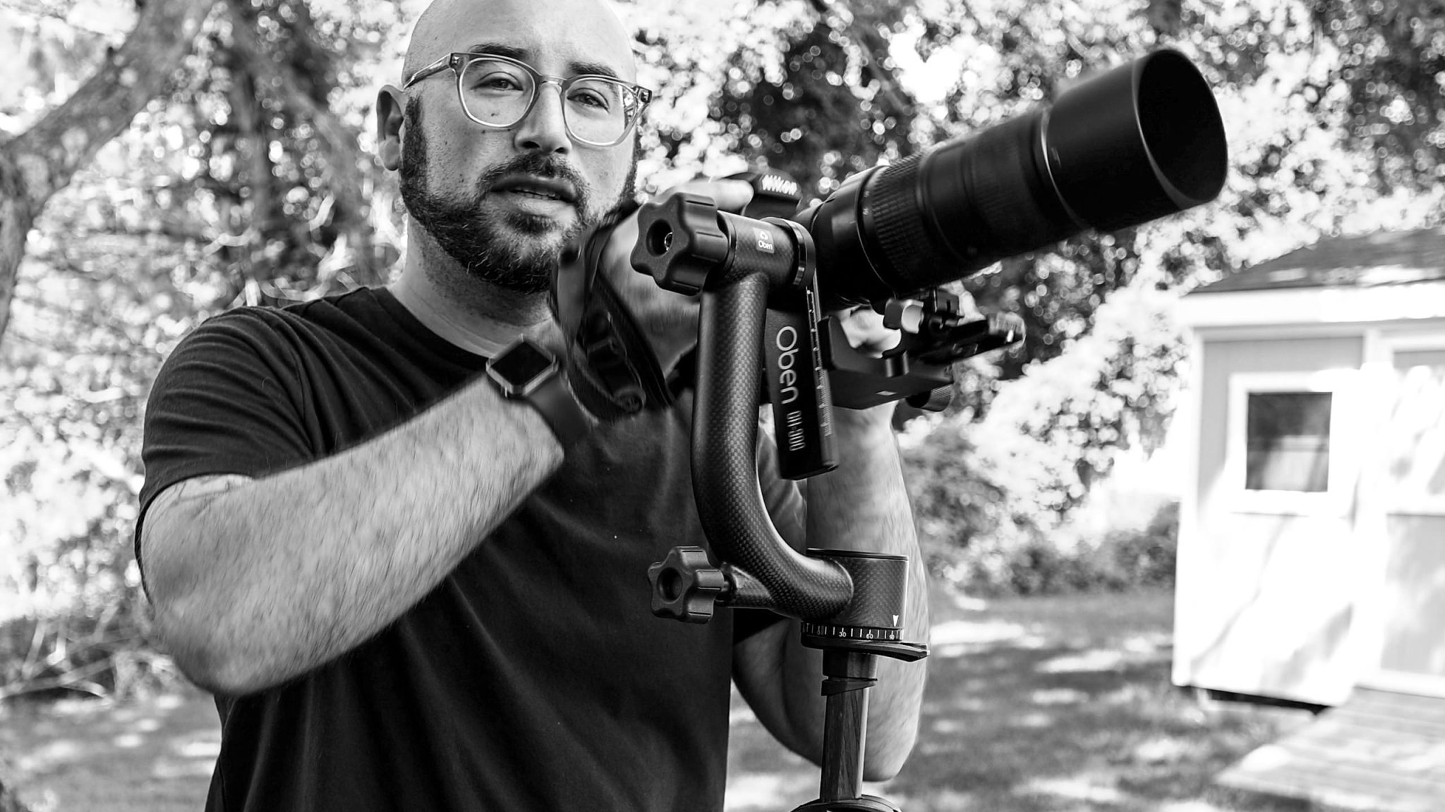 Lightweight, stable panoramas with the Oben GH-30C
