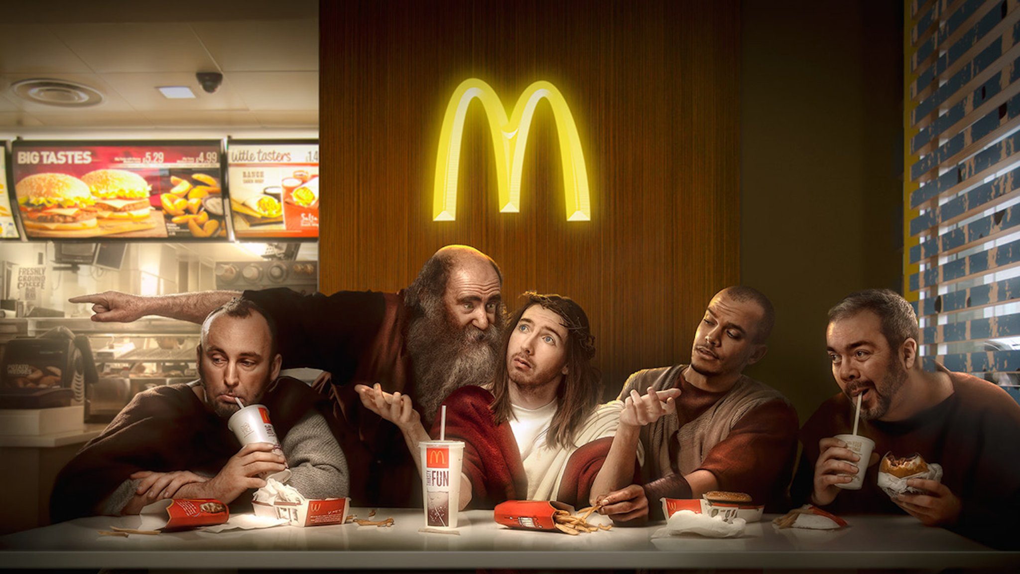 Exploring humor through conceptual portraits