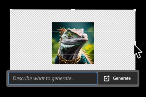 Adobe Photoshop et Firefly : le remplissage génératif permet d’étendre vos images