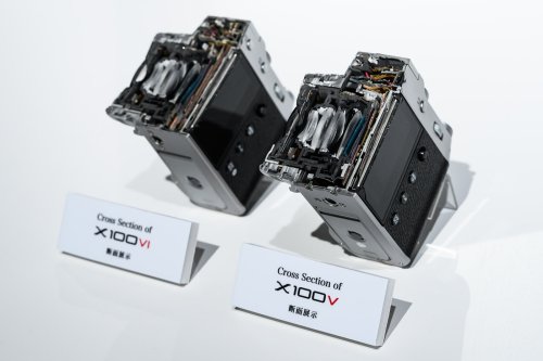CP+ 2024 : découvrez l’intérieur d’un Fujifilm X100VI « littéralement » coupé en deux