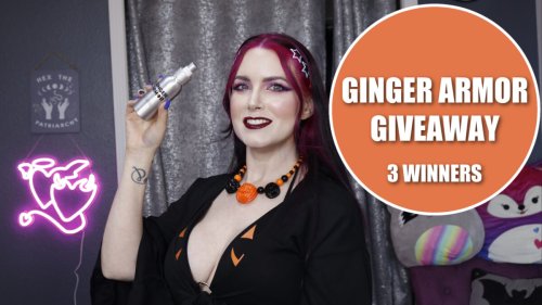 Ginger Armor Giveaway 2023 – 3 Winners