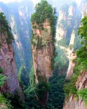 Interesting Photo of the Day: The Tianzi Mountain in China