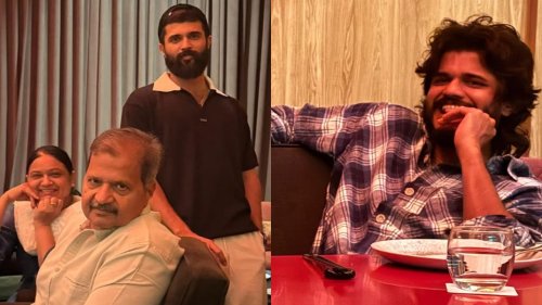 Vijay Deverakonda shares WhatsApp screenshot of his mom’s chat requesting to go out on dinner