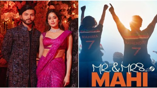 Janhvi Kapoor’s rumored beau Shikhar Pahariya expresses excitement over her film Mr Mrs Mahi’s new poster