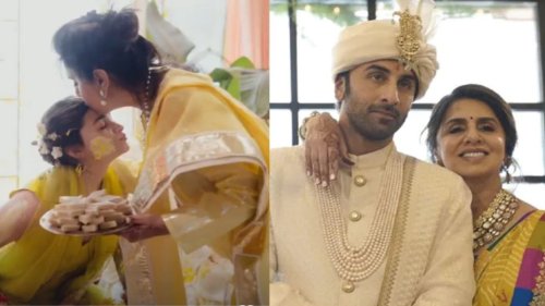 Neetu Kapoor showers 'blessings' on Ranbir Kapoor and Alia Bhatt as couple celebrates 2nd wedding anniversary; PIC