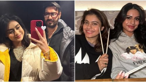 Ajay Devgn's wish for daughter Nysa Devgan is pure gold; mom Kajol wonders, 'Am I her blueprint or is she mine?': PICS